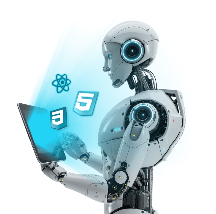 Front-End Developer Full Course with HTML, CSS, JavaScript, and React.js for modern web pages.