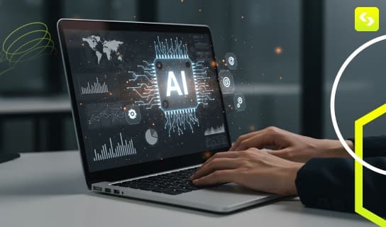 AI transforming web development, featuring advancements and trends shaping future web technologies