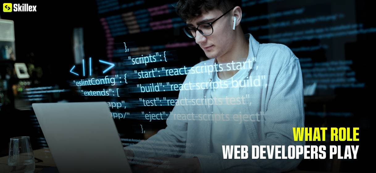 A web developer working on creating a user-friendly website