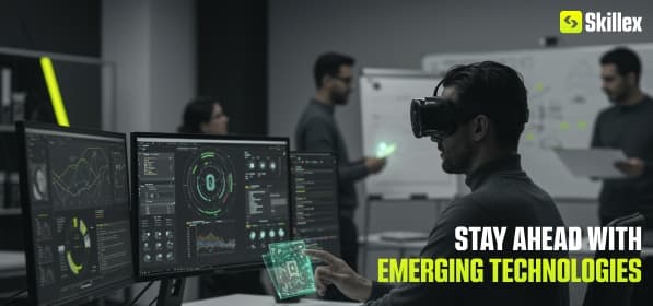 Leveraging emerging technologies like AI, cloud computing, and blockchain to drive business innovation.