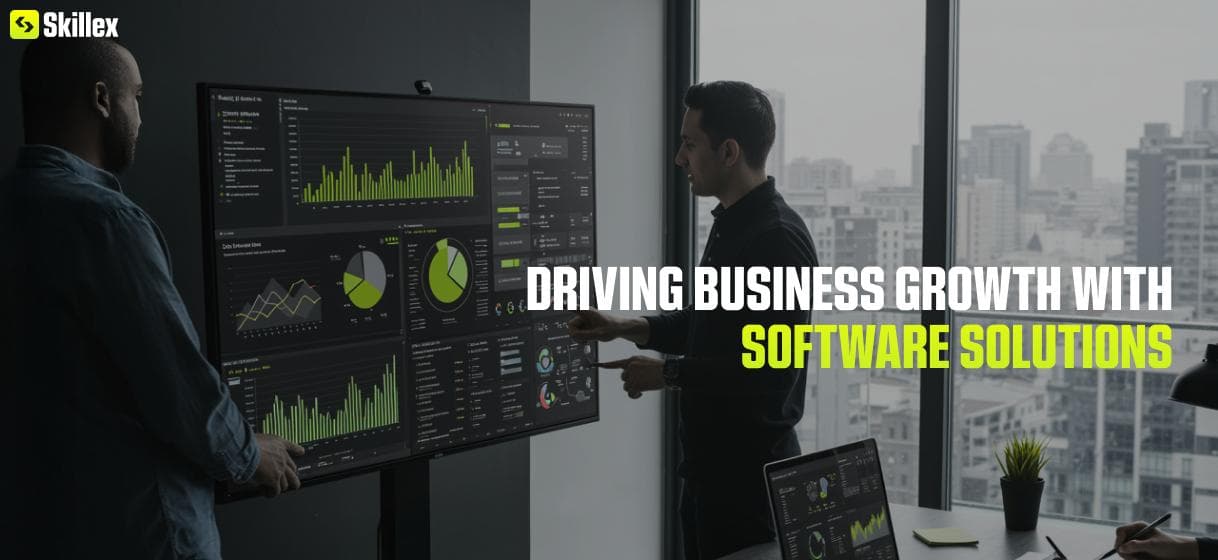 Empowering business growth through tailored software development solutions and innovations.